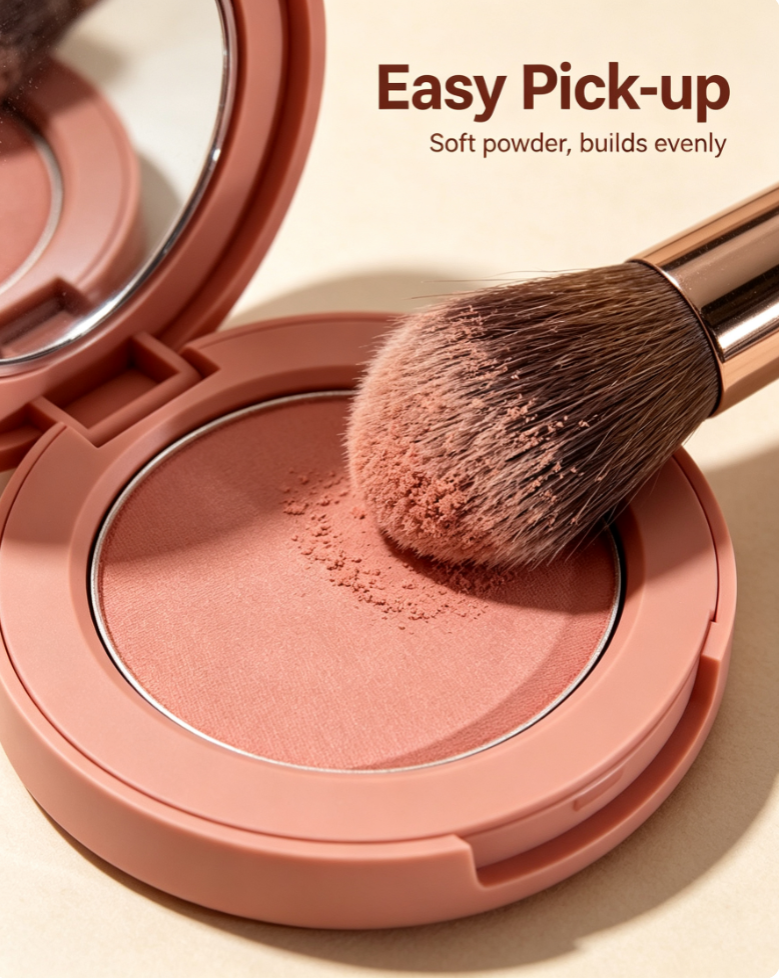 Soft Blush for Effortless Youthful Flush