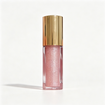 Shimmer Glitter Lip Gloss, Long Lasting Sparkly Moisturizing Lip Makeup